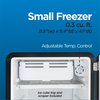 Commercial Cool Retro 3.2 cu. ft. Freestanding Mini Fridge with Freezer CCRR32HB